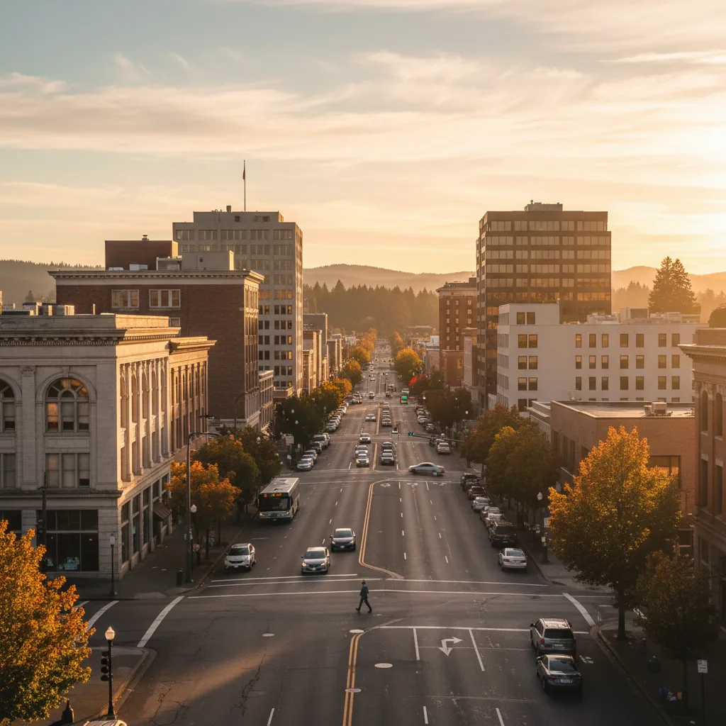 Salem, OR business district